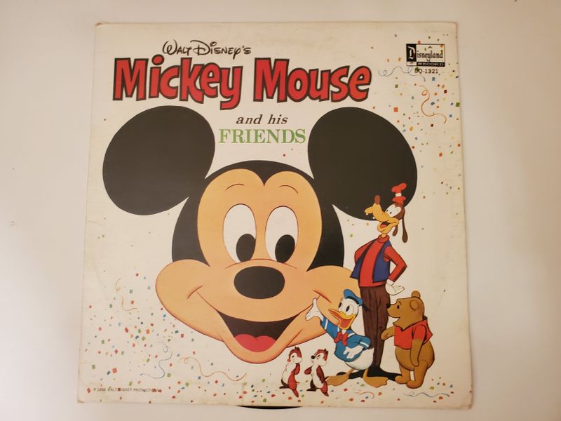 Walt Disney Mickey Mouse and His Friends vinyl record